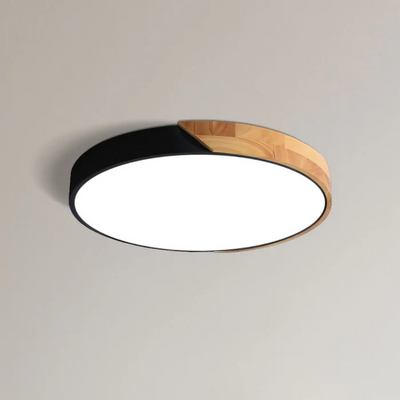 Delos Skandi Holz-Deckenleuchte | Natürliches LED-Designlicht