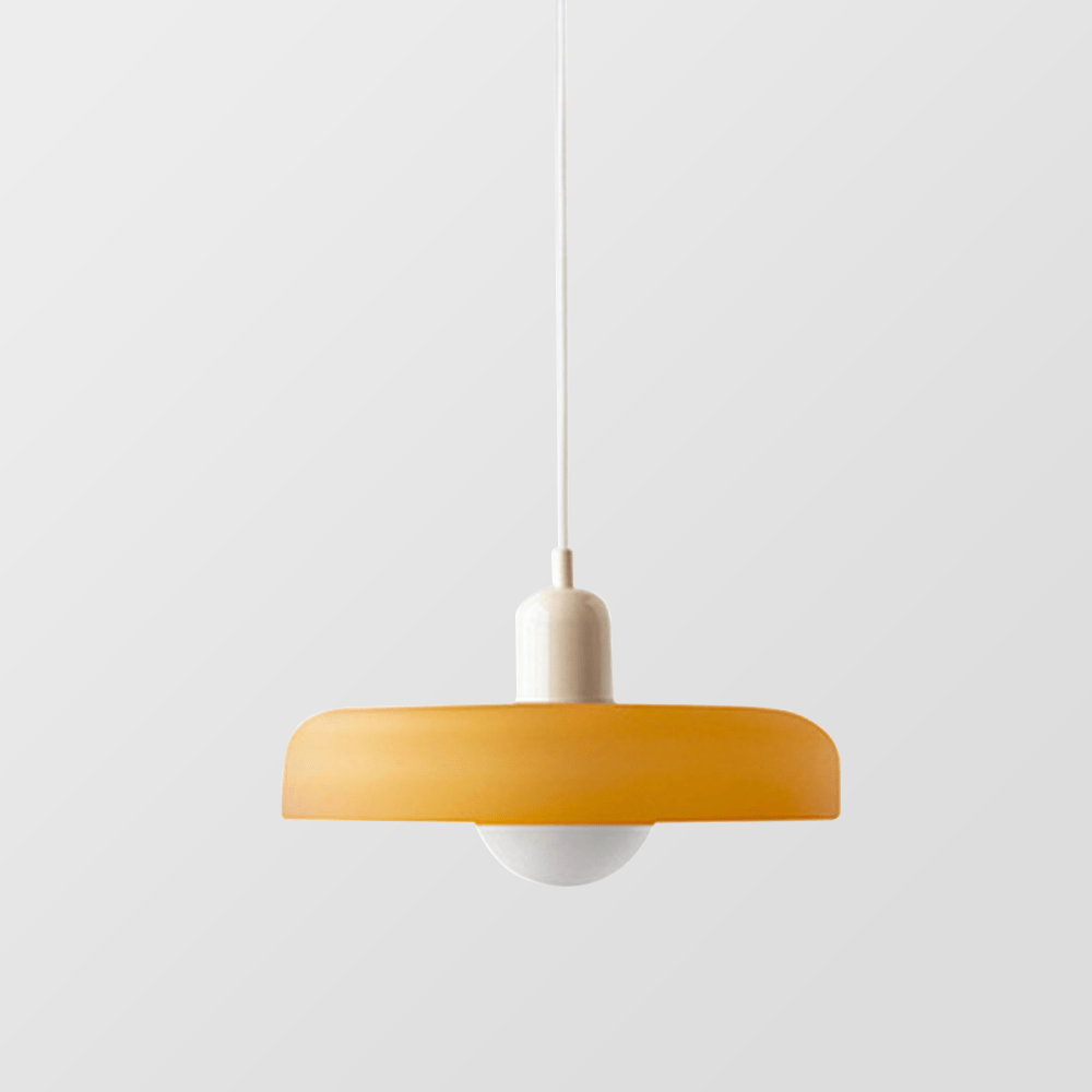 Bauhaus Stil Hängeleuchte | Moderne Kunstlampe aus Glas