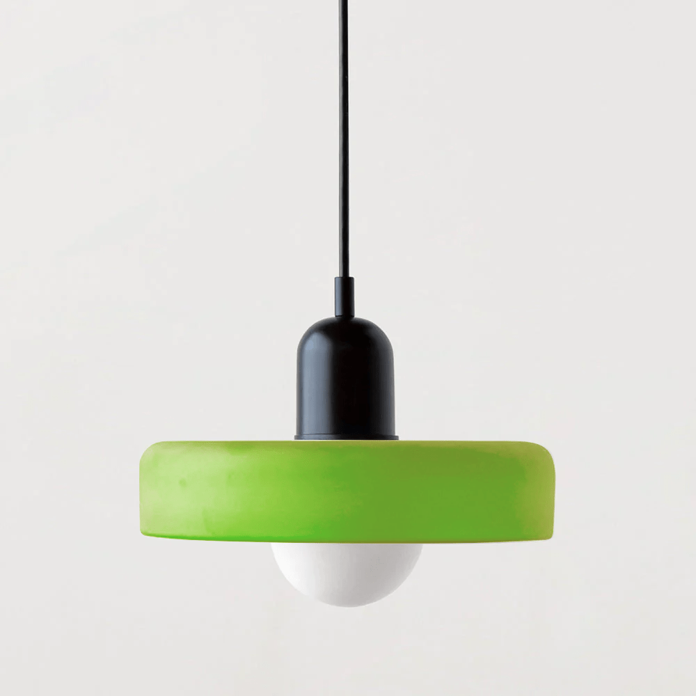 Bauhaus Stil Hängeleuchte | Moderne Kunstlampe aus Glas