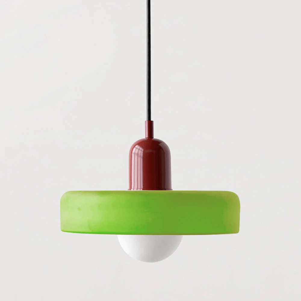 Bauhaus Stil Hängeleuchte | Moderne Kunstlampe aus Glas