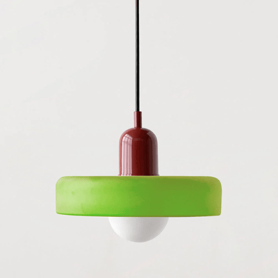 Bauhaus Stil Hängeleuchte | Moderne Kunstlampe aus Glas