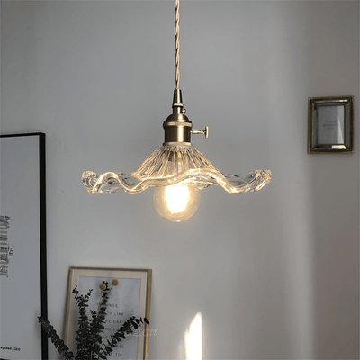 Hibiskus Eleganz LED-Hängeleuchte | Blumen Design