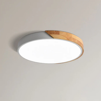 Delos Skandi Holz-Deckenleuchte | Natürliches LED-Designlicht