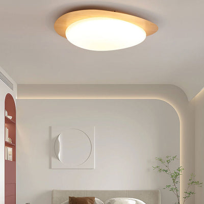 LED Deckenleuchte Holzoptik | Stilvolle LED-Leuchte