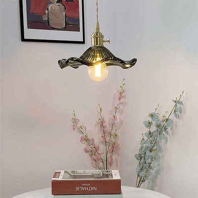 Hibiskus Eleganz LED-Hängeleuchte | Blumen Design