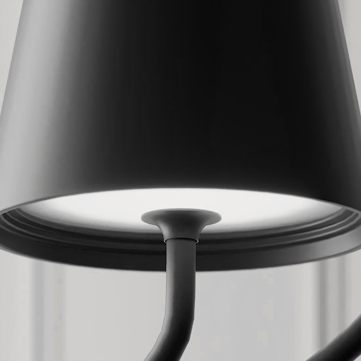 Minimalistische LED Pendelleuchte rund | Höhenverstellbar