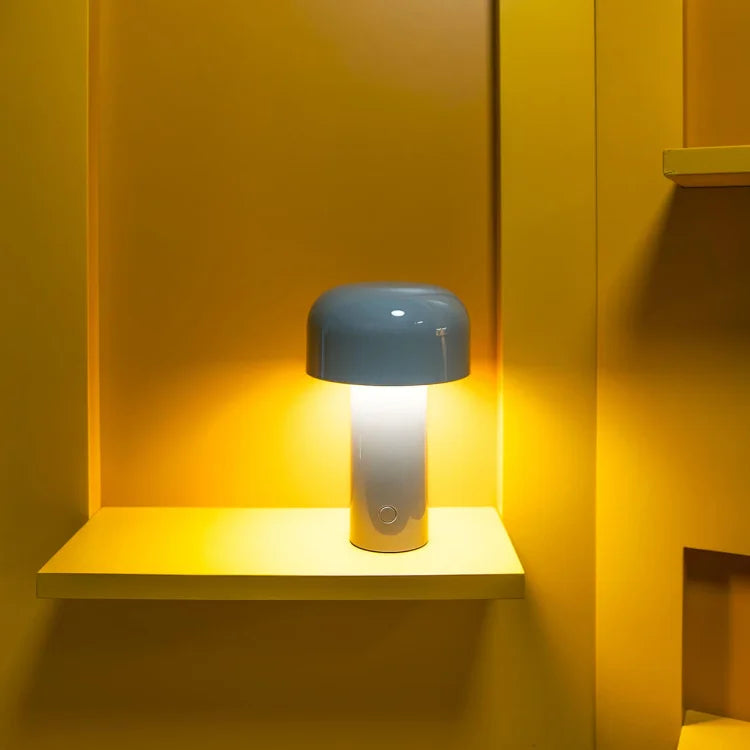 Agari Pilz Tischlampe | Kabelloses Ambientelicht