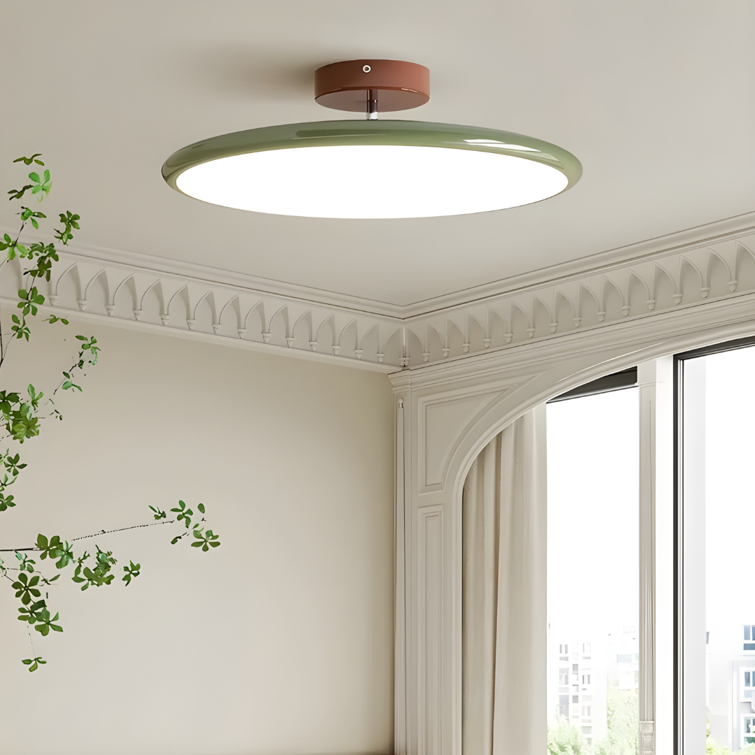 LED Deckenleuchte AuraLume | Slim-Design mit stufenloser Farbtemperatur