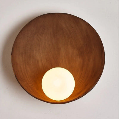 RondoLicht Eisenharz-Wandleuchte | Minimalistische Design-Wandlampe