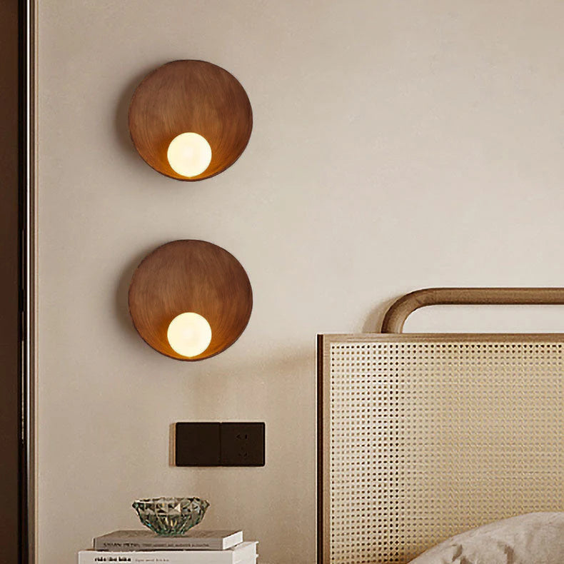 RondoLicht Eisenharz-Wandleuchte | Minimalistische Design-Wandlampe