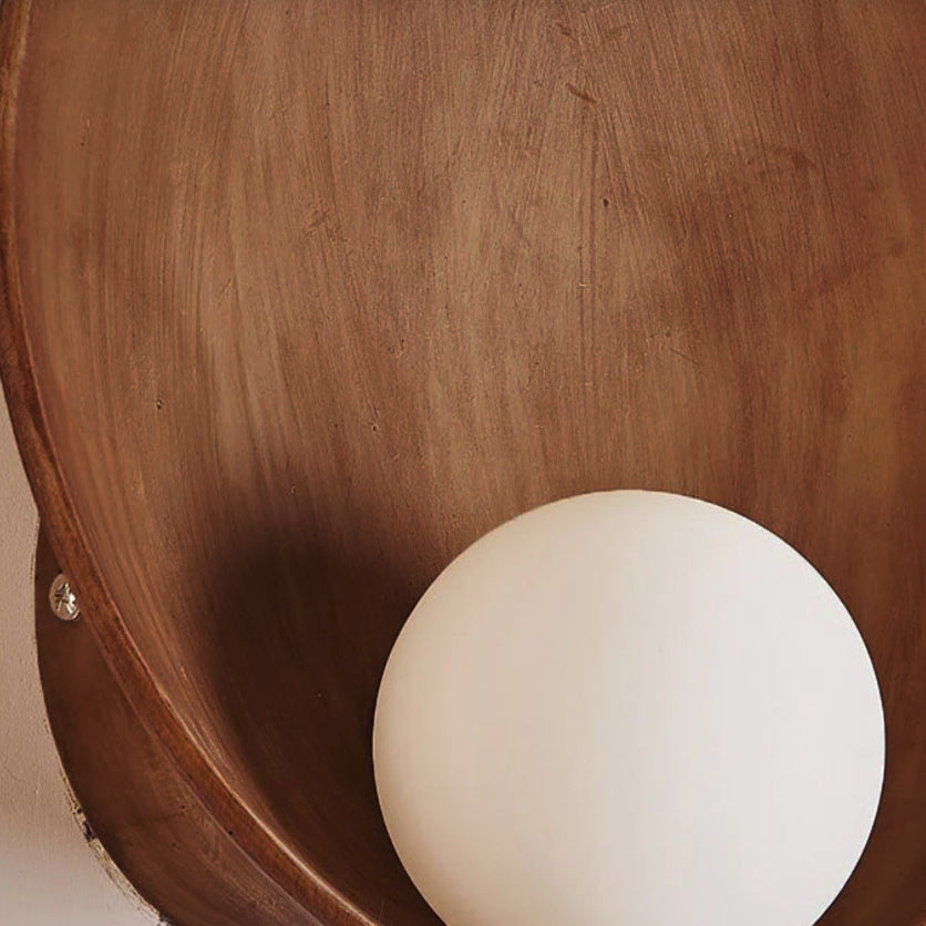 RondoLicht Eisenharz-Wandleuchte | Minimalistische Design-Wandlampe