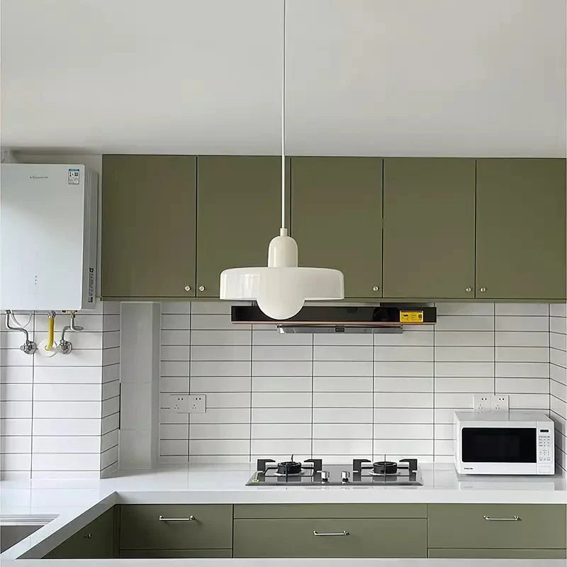 Bauhaus Stil Hängeleuchte | Moderne Kunstlampe aus Glas