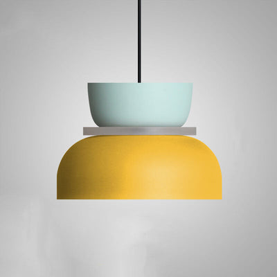 Farbige Macaron LED Lampe  | Farbige Deckenleuchte im nordischen Stil