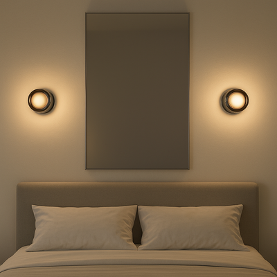 Dimple Aura Wandlampe | Zeitlose Eleganz-Wandleuchte