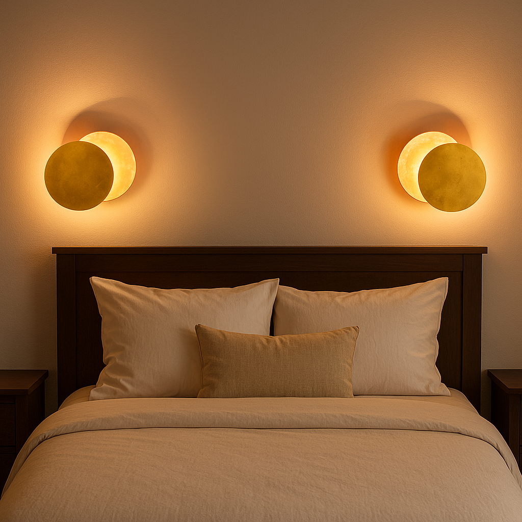 Sonnenfinsternis Wandleuchte | Elegantes Raumlicht