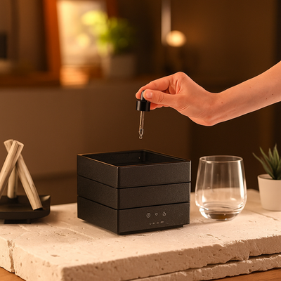 Aroma Diffuser Bonfire | Duftzerstäuber mit Flammeneffekt