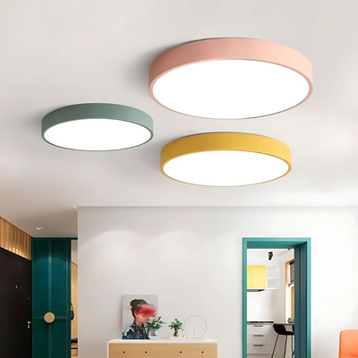 Delos Skandi Holz-Deckenleuchte | Natürliches LED-Designlicht