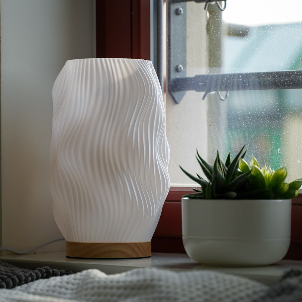 Flow Naturlicht | Elegante Leuchte aus Bioplast