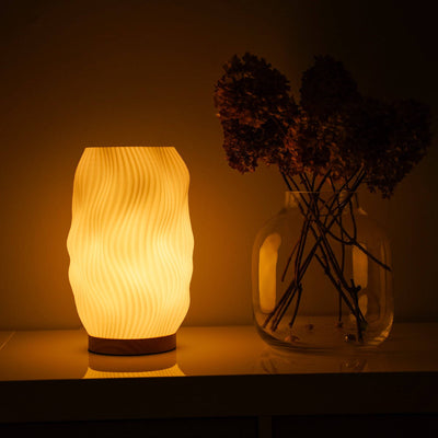 Flow Naturlicht | Elegante Leuchte aus Bioplast