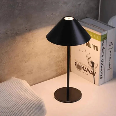 Minimalistische Tischlampe Kabellos | Wetterfeste Touch Designlampe