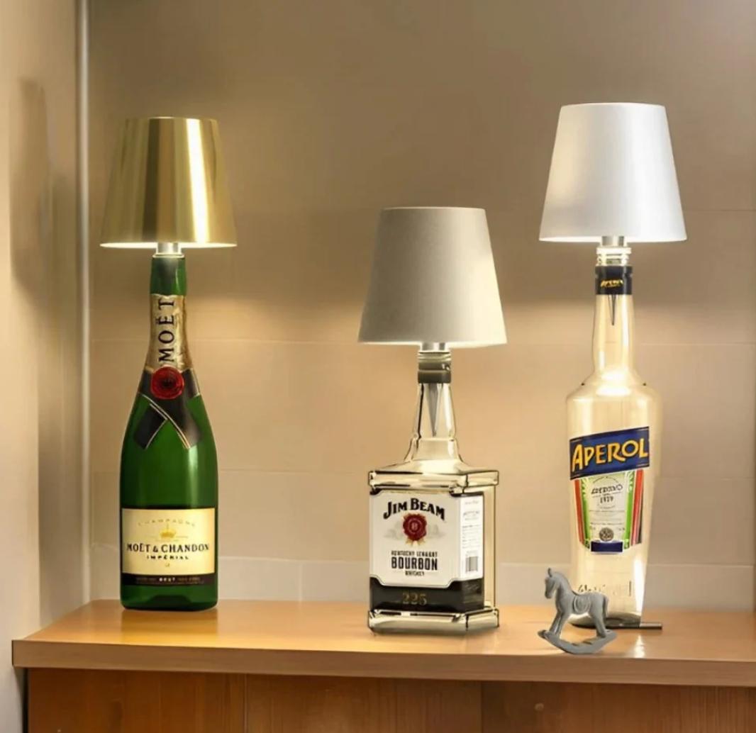 GlowBottle | Nordische Design-Lampe