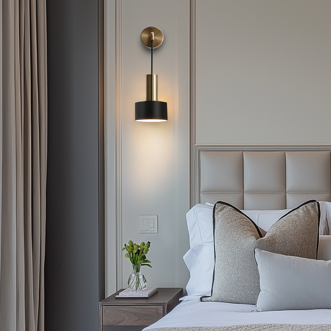 Alma Funk Wandleuchten Duo | Modernes Messingdesign