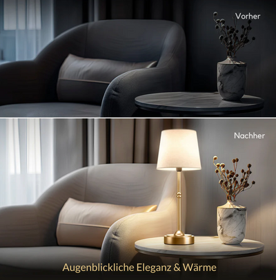Aurora Akku-Tischlampe | IP65 Außen & Innen