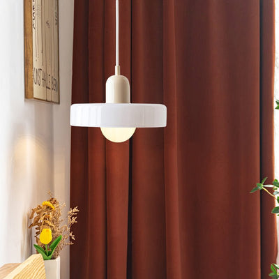Bauhaus Stil Hängeleuchte | Moderne Kunstlampe aus Glas
