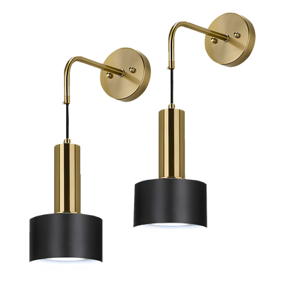 Alma Funk Wandleuchten Duo | Modernes Messingdesign