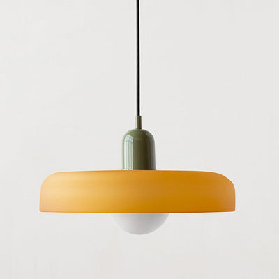 Bauhaus Stil Hängeleuchte | Moderne Kunstlampe aus Glas