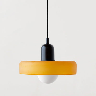 Bauhaus Stil Hängeleuchte | Moderne Kunstlampe aus Glas