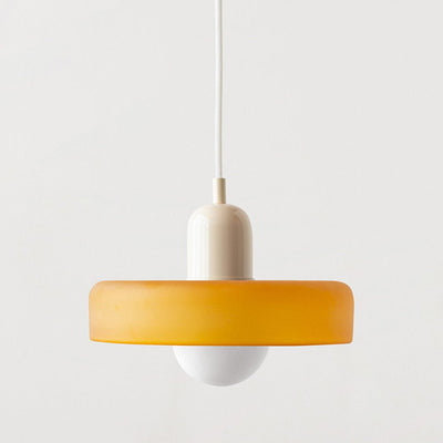 Bauhaus Stil Hängeleuchte | Moderne Kunstlampe aus Glas