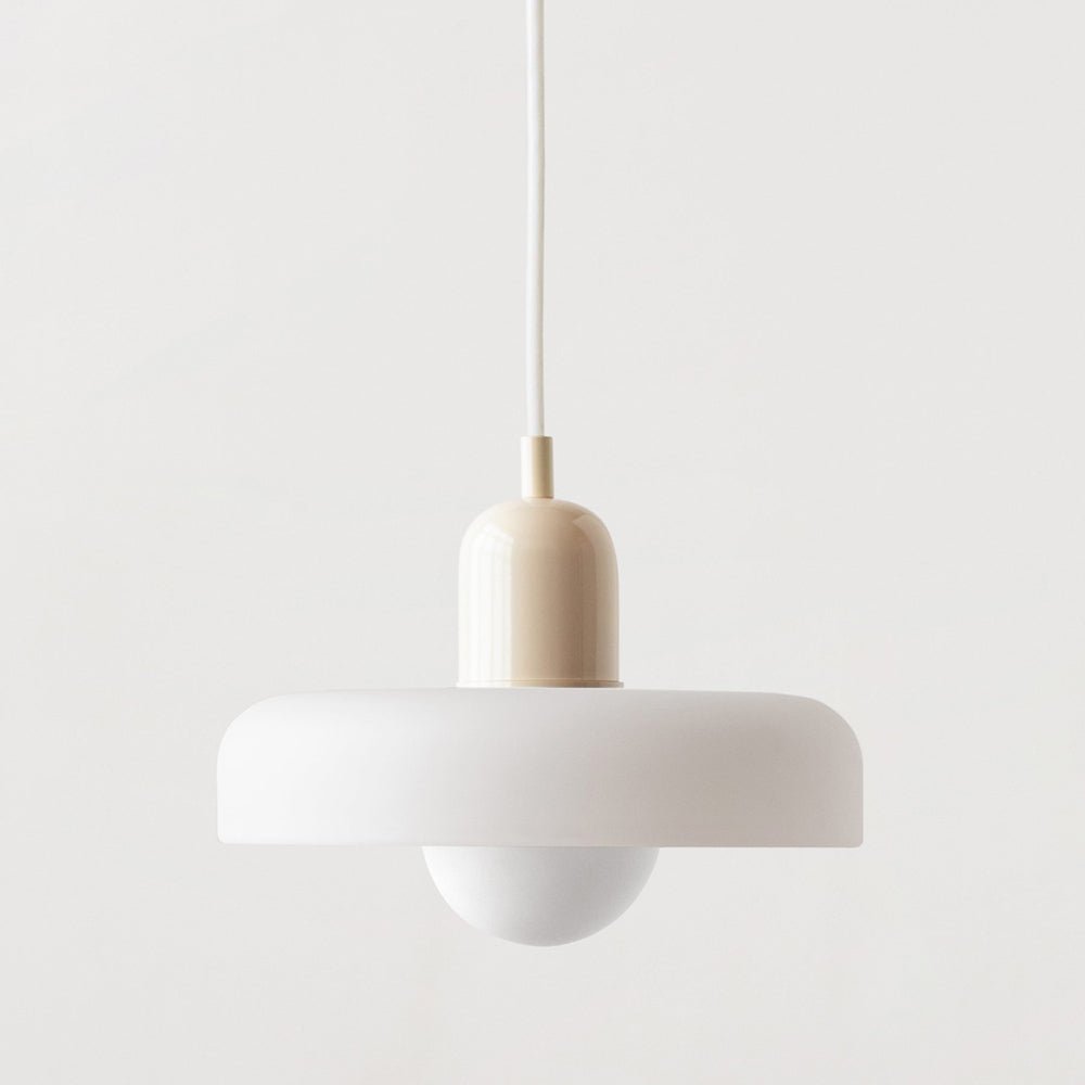 Bauhaus Stil Hängeleuchte | Moderne Kunstlampe aus Glas