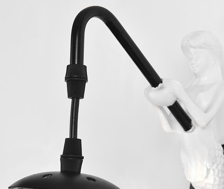 Meerjungfrau-Orb Vintage Wandleuchte | Rustikale Design-Wandlampe