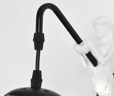 Meerjungfrau-Orb Vintage Wandleuchte | Rustikale Design-Wandlampe