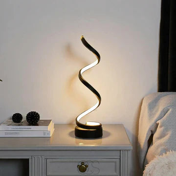 Spiral tischlampe | Moderne spiralen‑design