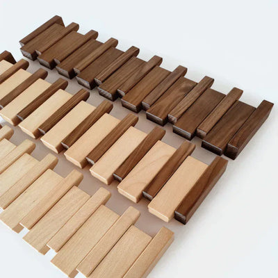 Piano Holz Garderoben Design | Eleganter Wandhaken