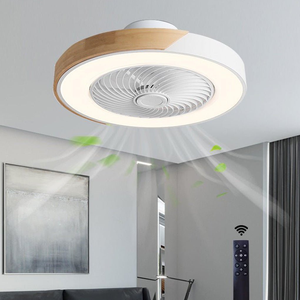 Led Deckenventilator Riccardo | Elegante kombinierte Licht- & Luftlösung