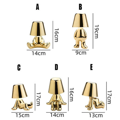 Kabellose Skulpturale Tischlampe | Artistieke Woondecoratie
