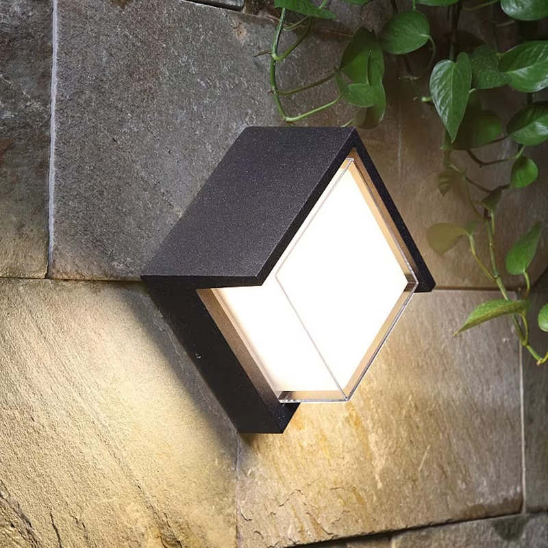 Moderne außenwandleuchte | motionglo lamp sensor & design
