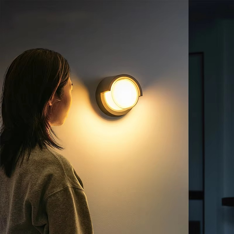 Moderne außenwandleuchte | motionglo lamp sensor & design