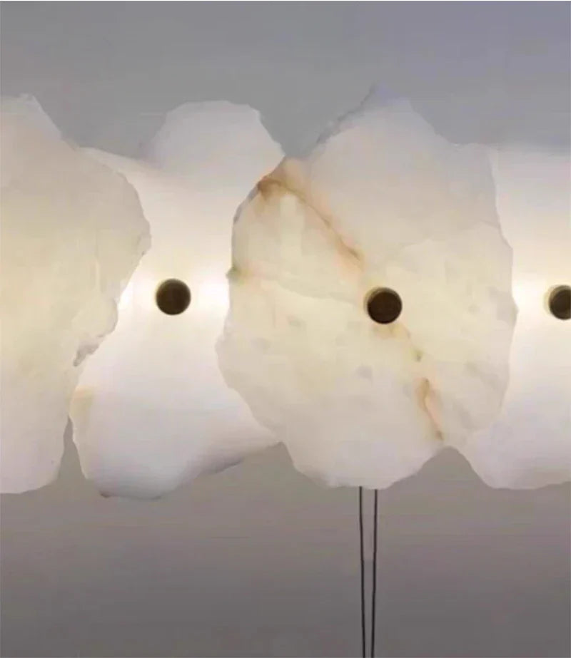 Alabaster Wandlampe | Luxuriöse Design-Wandleuchte
