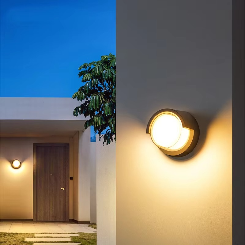 Moderne außenwandleuchte | motionglo lamp sensor & design