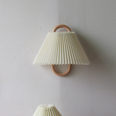 Semi-Circle Wandlampe | Holz-Metall Designleuchte im Minimalstil