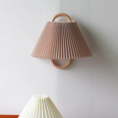 Semi-Circle Wandlampe | Holz-Metall Designleuchte im Minimalstil