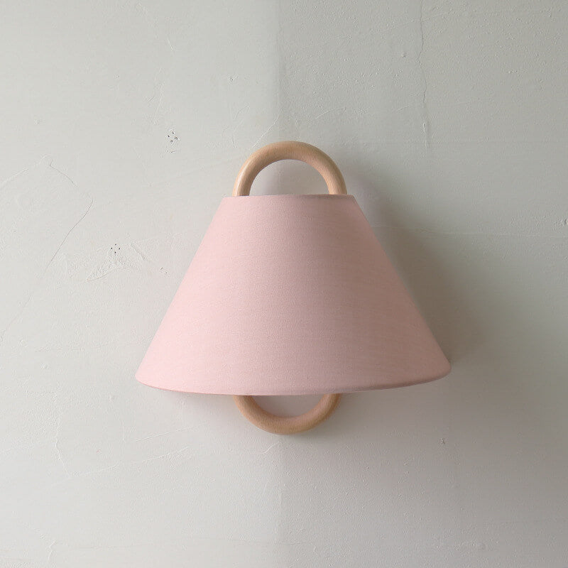 Semi-Circle Wandlampe | Holz-Metall Designleuchte im Minimalstil