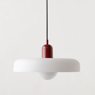 Bauhaus Stil Hängeleuchte | Moderne Kunstlampe aus Glas