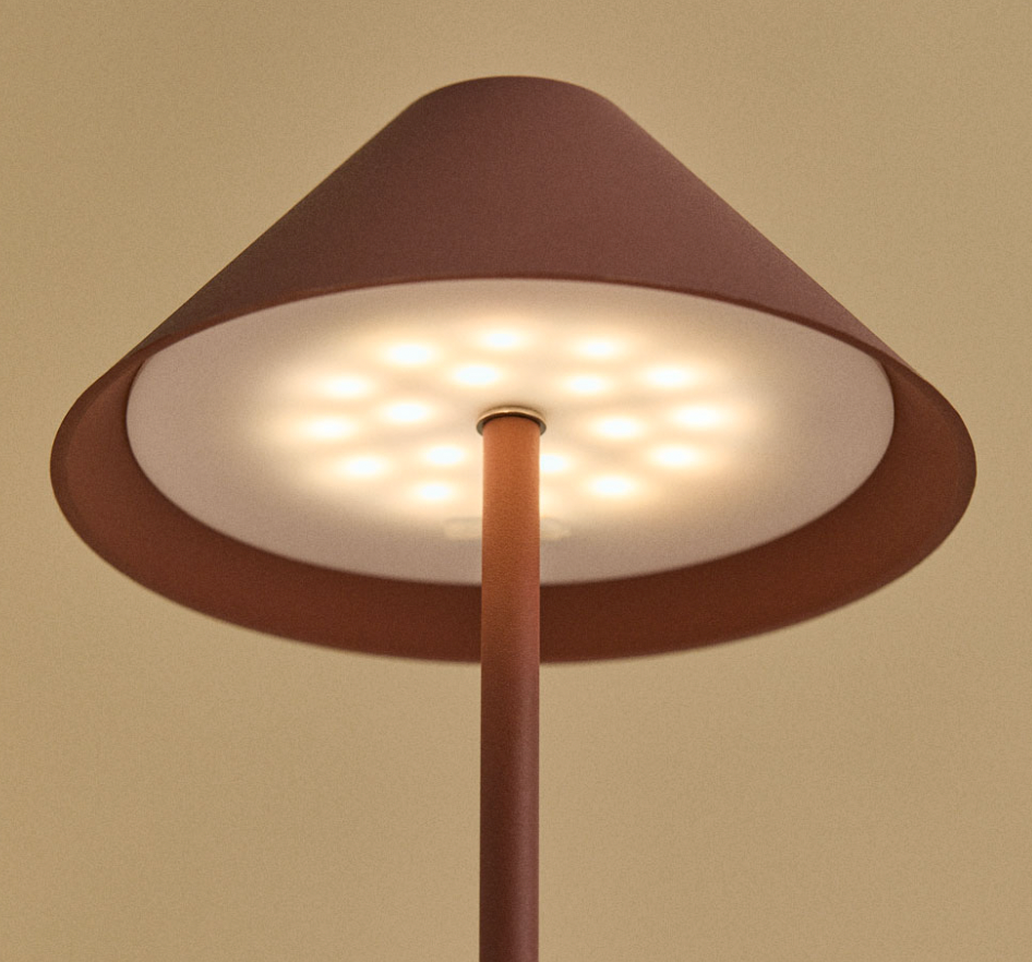 Minimalistische Tischlampe Kabellos | Wetterfeste Touch Designlampe