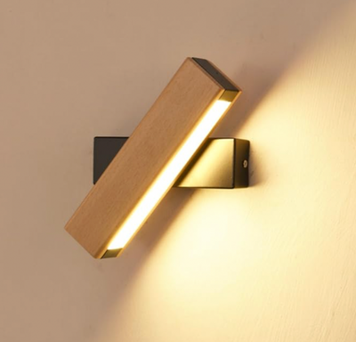 Japanische LED Wandleuchte | Minimalistische drehbare Wandlampe