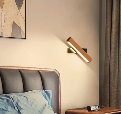 Japanische LED Wandleuchte | Minimalistische drehbare Wandlampe